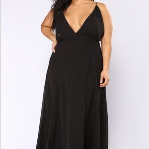 Chiffon wrap dress 3x